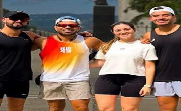 Atletas venezolanos corren por el país para impulsar ayuda humanitaria