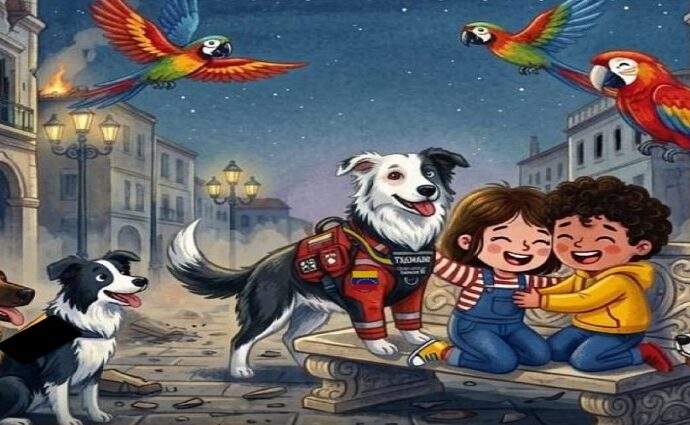 Crean cuento gratuito para niños tras sismos en el país
