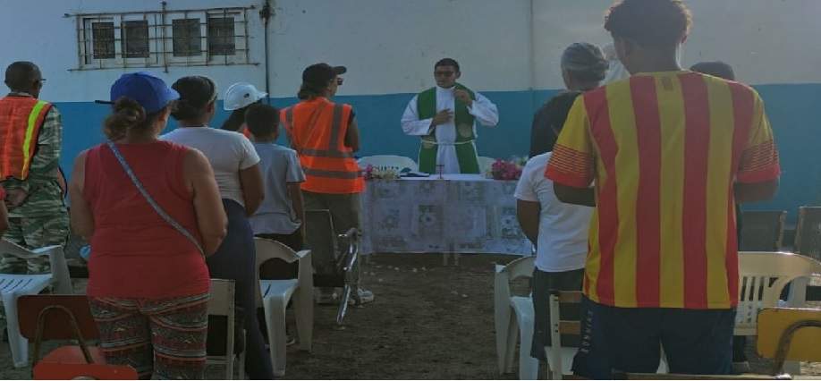 Iglesia larense ofrece apoyo ininterrumpido a La Guaira