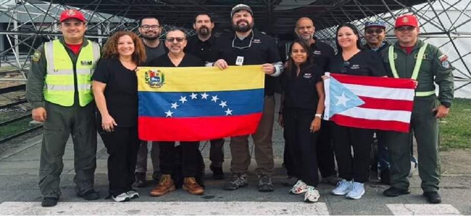 La misión médica de Puerto Rico llega a Venezuela