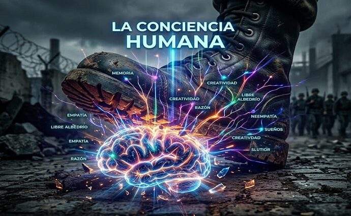 Pensando con décima, frases célebres: 1984, La bota sobre la conciencia