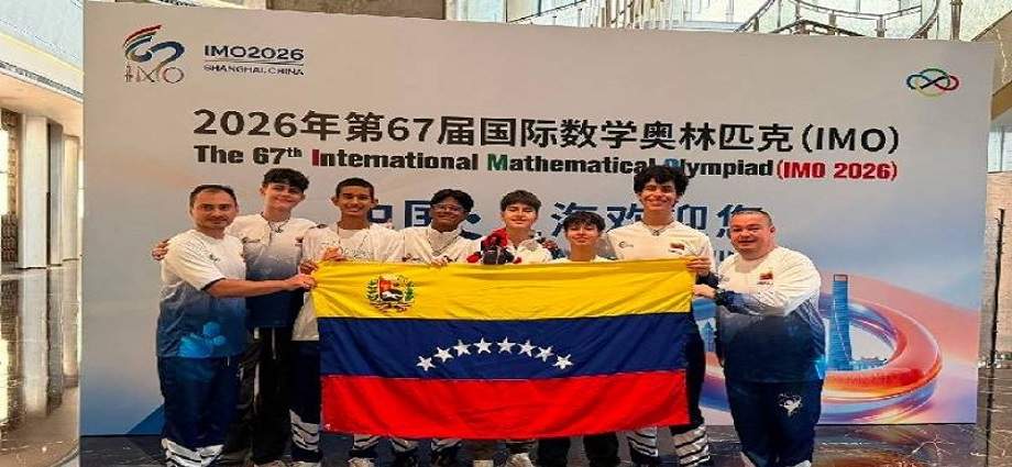 Jóvenes venezolanos destacan en olimpiada matemáticas