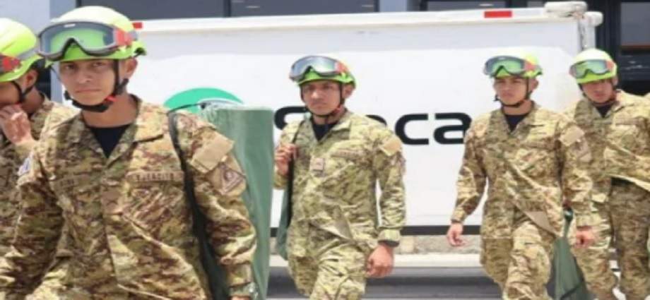 Regresa a El Salvador el contingente de rescatistas que brindó apoyo humanitario en Venezuela