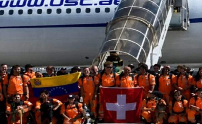 La Cadena de Rescate Suiza culmina labores de búsqueda en La Guaira