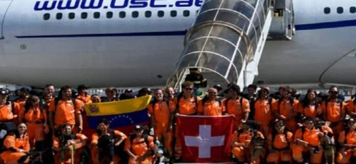 La Cadena de Rescate Suiza culmina labores de búsqueda en La Guaira