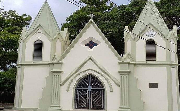 La capilla de la Santa Cruz en La Cruz Grande