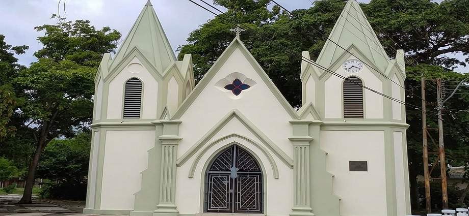 La capilla de la Santa Cruz en La Cruz Grande