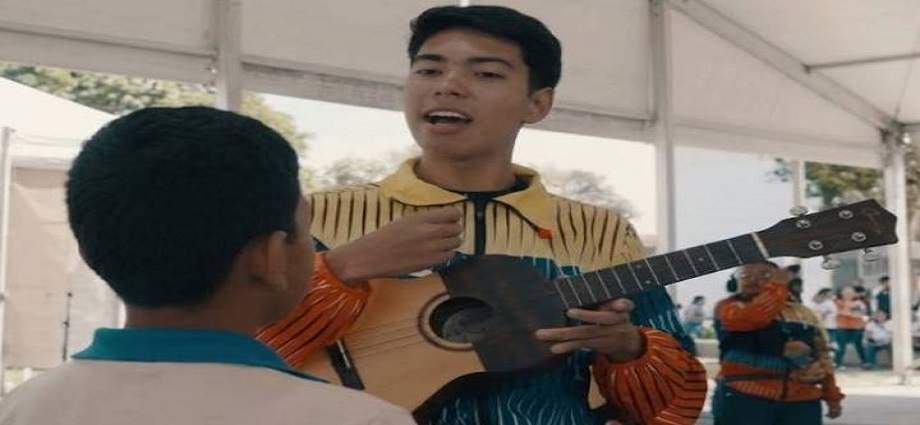 El Sistema lleva música a los campamentos en La Guaira
