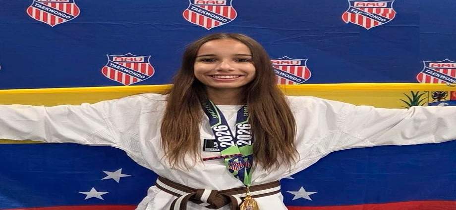 Barquisimetana se corona tricampeona nacional de Taekwondo en EE. UU.