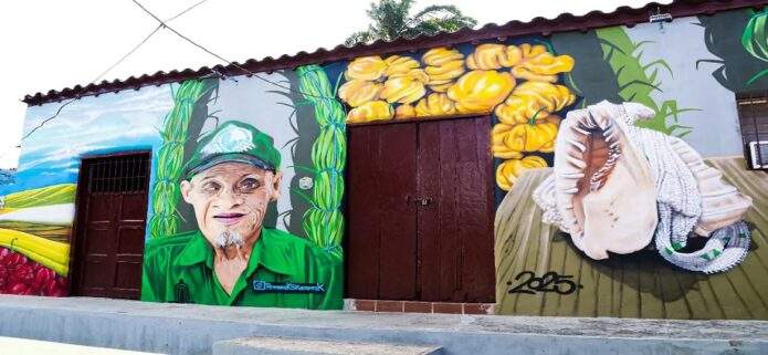 Un tributo en los muros de La Asunción: "Totoño" es plasmado en el arte urbano