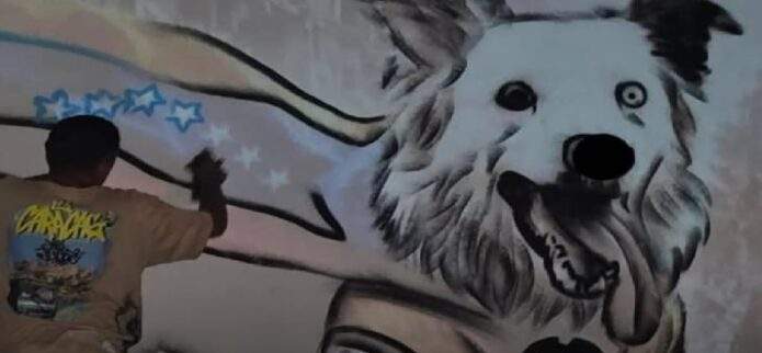 Porlamar inmortaliza a Tsunami, el héroe canino de rescate