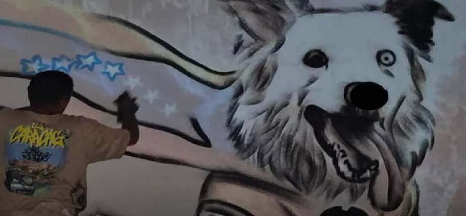 Porlamar inmortaliza a Tsunami, el héroe canino de rescate