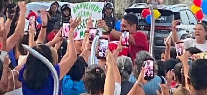 Araure recibe como héroe a Jesús Valenzuela