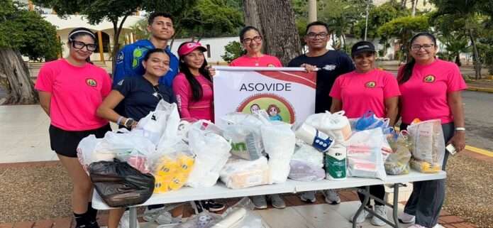 Squalo Runner y ASOVIDE realizaron jornada deportiva para apoyar a familias trasladadas a Nueva Esparta
