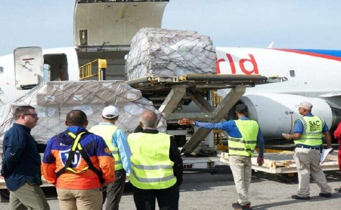 Llegan a Venezuela cinco toneladas de medicamentos enviados por Egipto