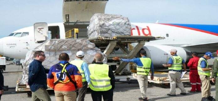 Llegan a Venezuela cinco toneladas de medicamentos enviados por Egipto