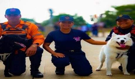 Nace la brigada canina K-SAR para reforzar la gestión de riesgos en Anzoátegui