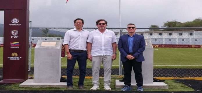 Conmebol inspecciona e inaugura obras de infraestructura deportiva en Venezuela