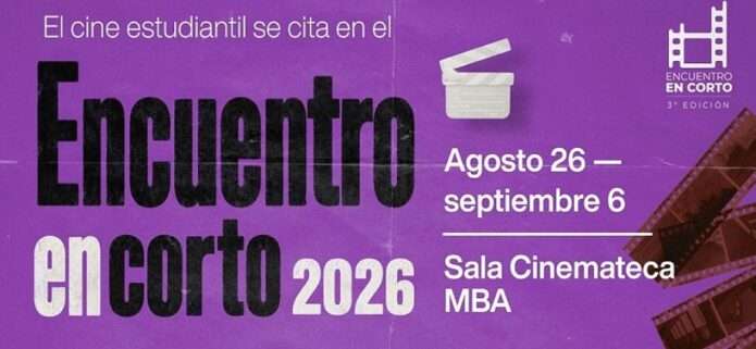 La Cinemateca Nacional abre sus puertas al talento joven en el Encuentro en Corto 2026