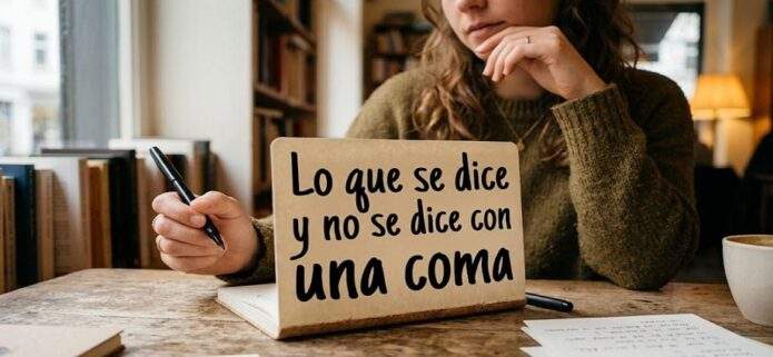 La alcancía de las palabras y sus coroticos: Los sentidos de la coma