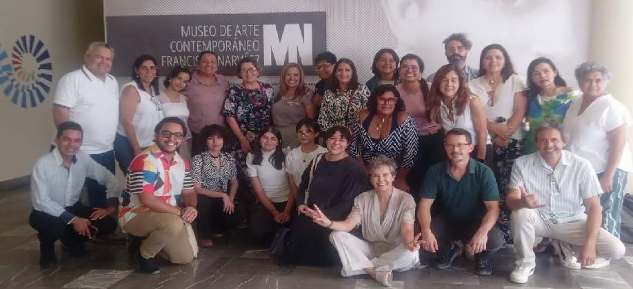 Gran Cierre de la "Sala 2" en el Diplomado de Museografía del Museo de Arte Contemporáneo Francisco Narváez