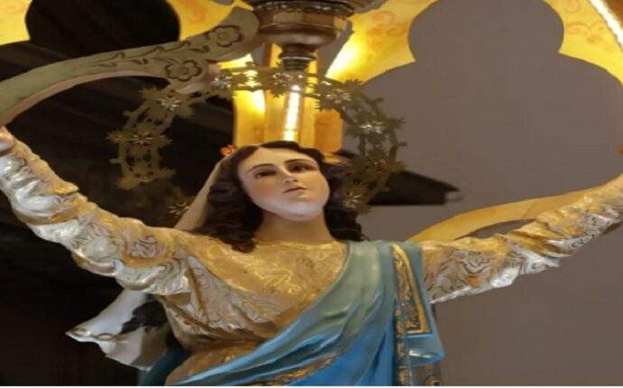 Entronizan a la patrona de Margarita