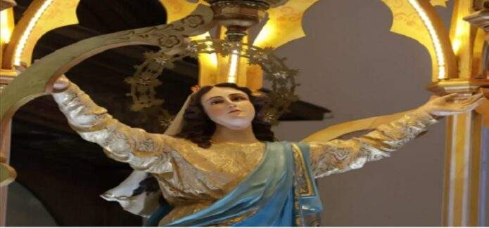 Entronizan a la patrona de Margarita