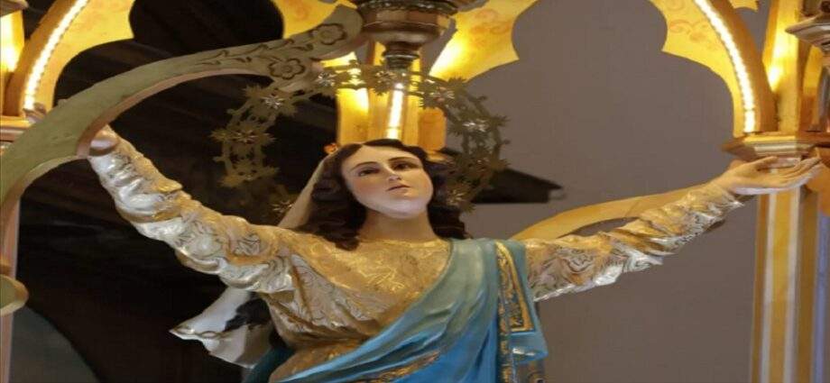 Entronizan a la patrona de Margarita