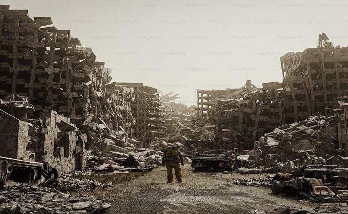 Pensando con decima, frases célebre: La guerra es el arte de destruir a los hombres
