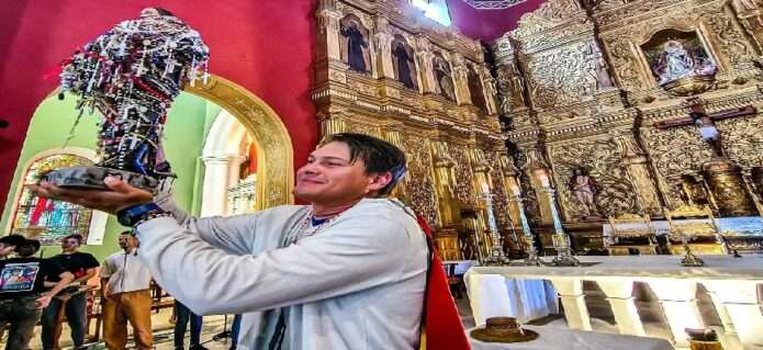 81 días a pie: El "Peregrino de los Andes" llegó a La Candelaria