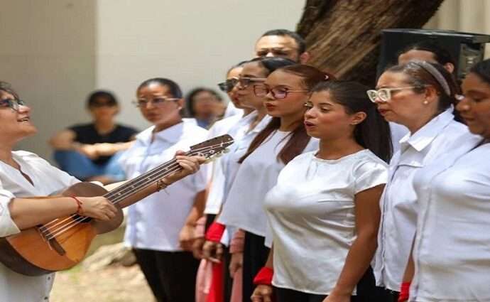 El canto compartido llenó de música y encuentro al Museo de Bellas Artes