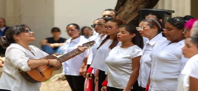 El canto compartido llenó de música y encuentro al Museo de Bellas Artes