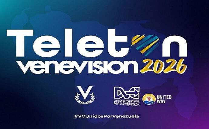Venevisión presenta el Teletón 2026 “Unidos por Venezuela” a beneficio de los damnificados por los recientes sismos