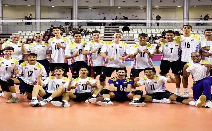 Venezuela debutó con triunfo por vía rápida ante Catar en el Mundial Sub-17 de Voleibol