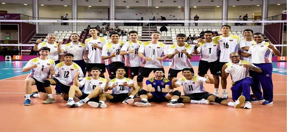 Venezuela debutó con triunfo por vía rápida ante Catar en el Mundial Sub-17 de Voleibol