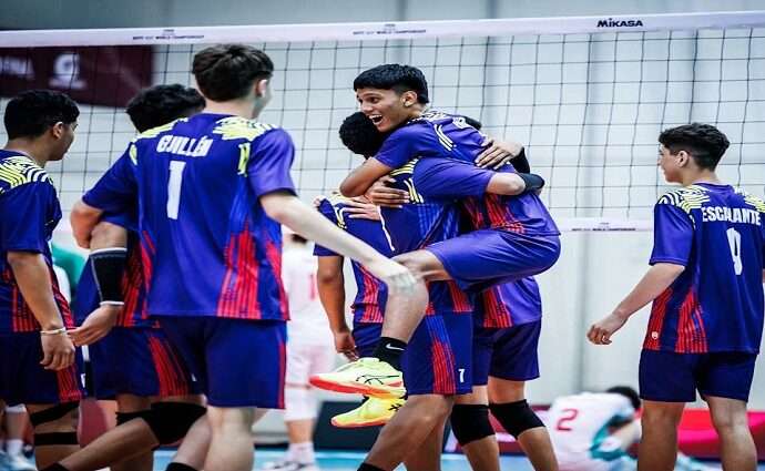 Venezuela firma una remontada histórica y avanza a cuartos de final en el Mundial Sub-17 de Voleibol