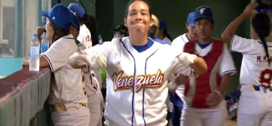 Venezuela sella dramático triunfo ante Chinese Taipei en la Copa Mundial de Béisbol Femenino