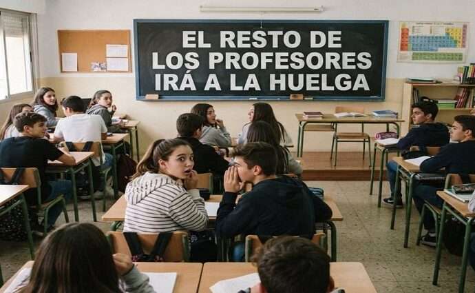 La alcancía de las palabras y sus coroticos: «El resto de los profesores irá a la huelga»