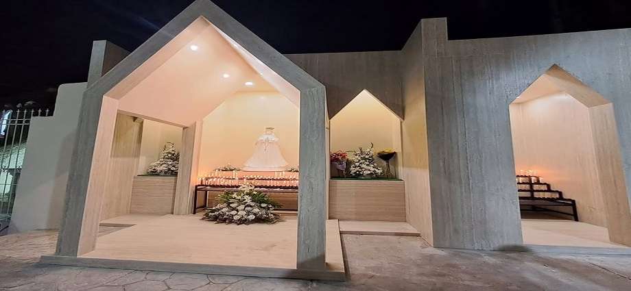 Inauguran nueva capilla velario cerca de la Basílica de la Virgen del Valle