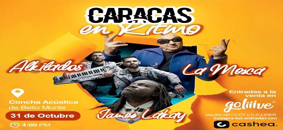 Reprogramado concierto de La Mosca Tsé-Tsé, Alkilados y James Lakay en Caracas