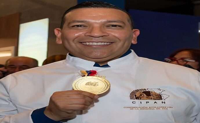 El pastelero larense Emerson Freitez es condecorado como Campeón de las Américas 2026–2027