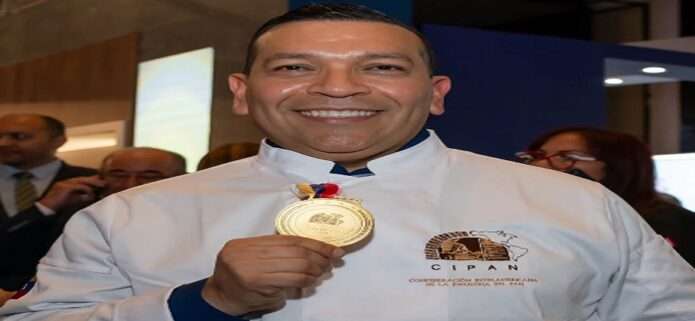 El pastelero larense Emerson Freitez es condecorado como Campeón de las Américas 2026–2027