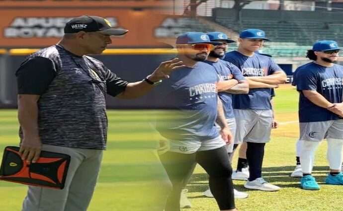 Leones del Caracas y Caribes de Anzoátegui inician sus prácticas