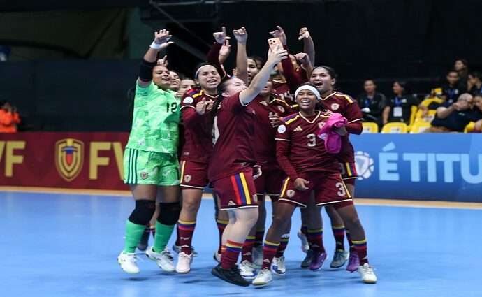 Venezuela remonta de forma épica ante Argentina y clasifica a la final del Sudamericano Sub-20 de Futsal Femenino
