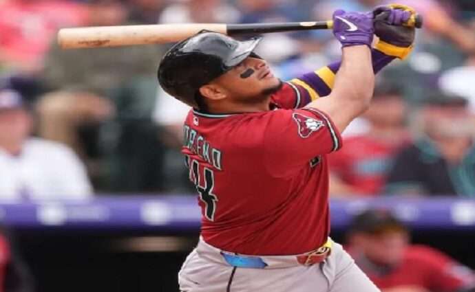 Gabriel Moreno es el primer receptor venezolano en coronarse campeón de bateo en MLB