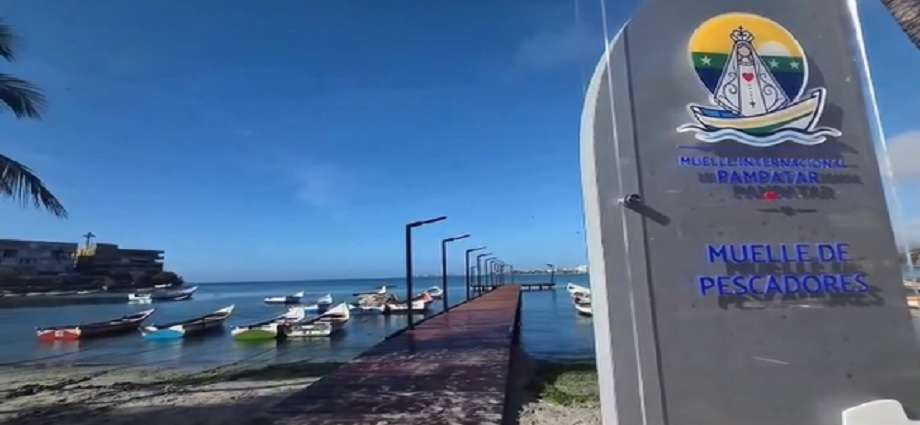 Culminan trabajos de rehabilitación del Muelle de Pampatar en Nueva Esparta