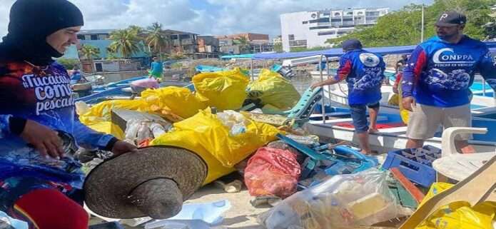 Pescadores de Falcón recolectan desechos marinos en gran despliegue de «Pesca Tu Plástico»