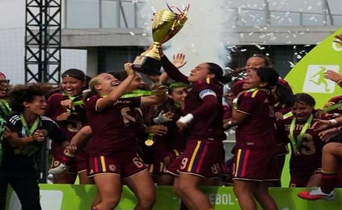 Vinotinto Sub-15 Femenina se corona campeona e invicta de la CONMEBOL Liga Evolución