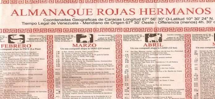 Venezuela 20/20: Almanaque de Rojas Hermanos