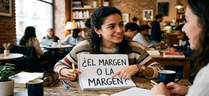 La alcancía de las palabras y sus coroticos: ¿El margen o la margen?